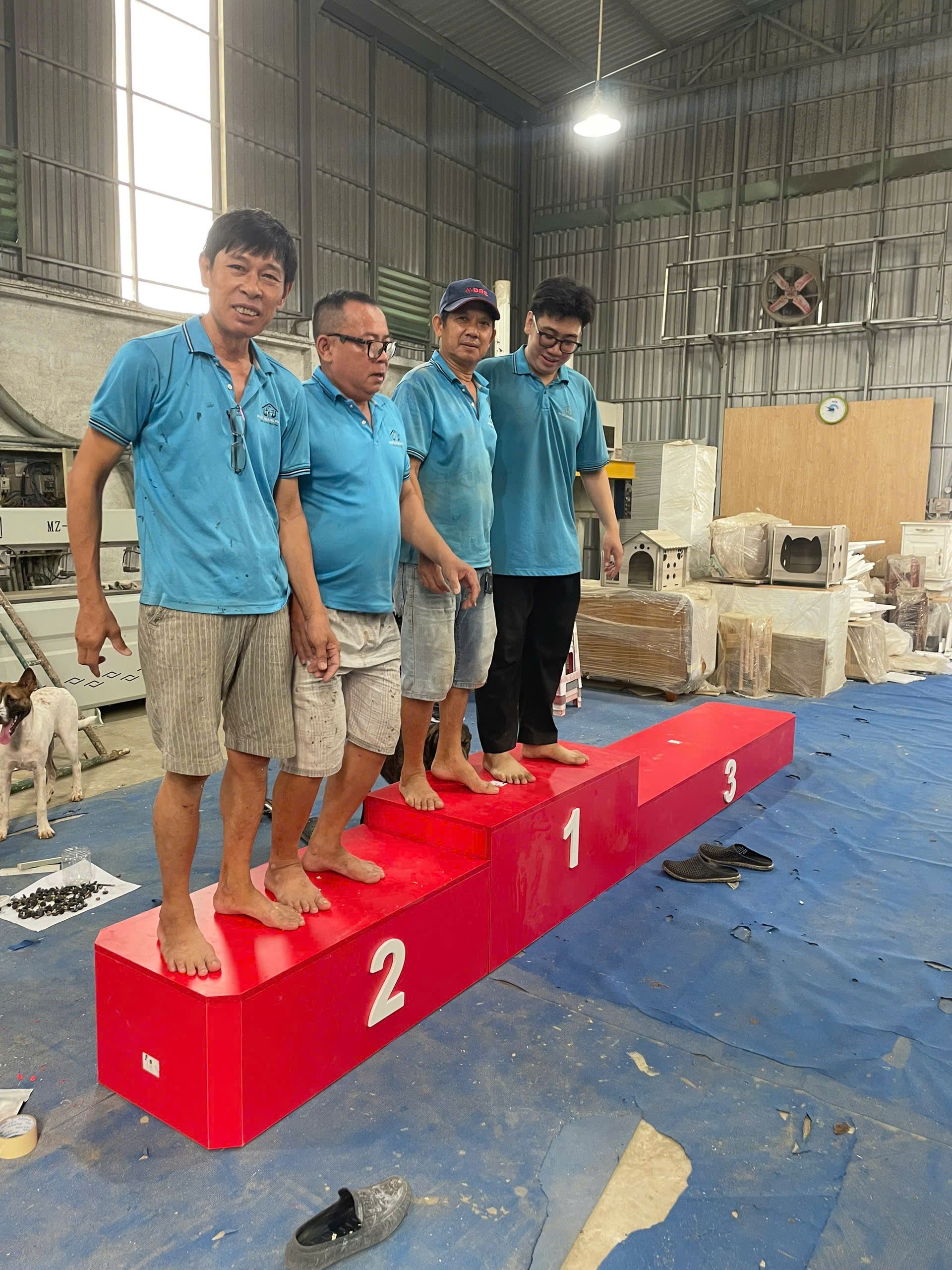 bục trao giải thưởng