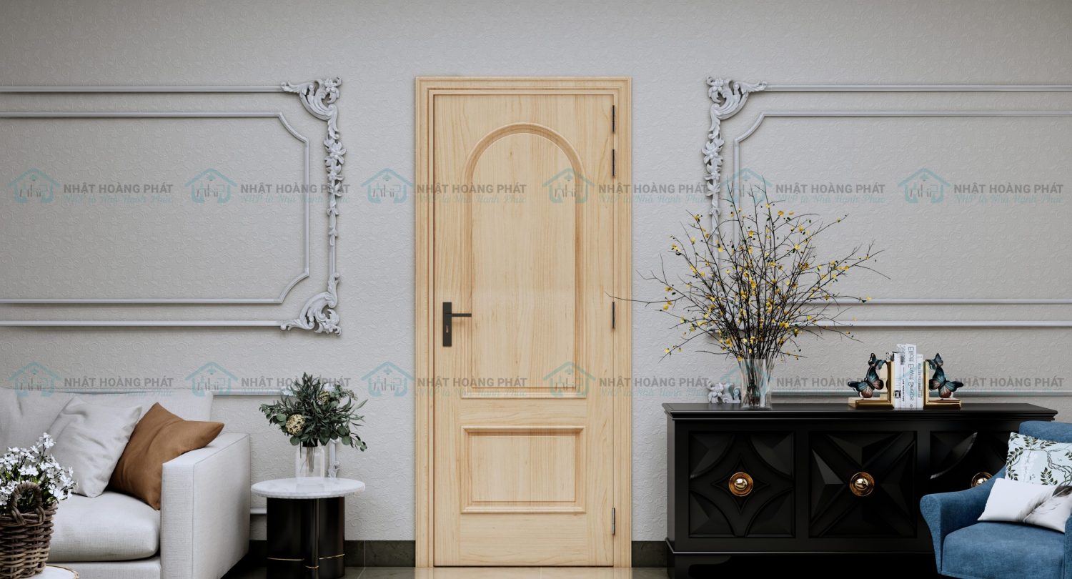 cửa phòng ngủ gỗ beech