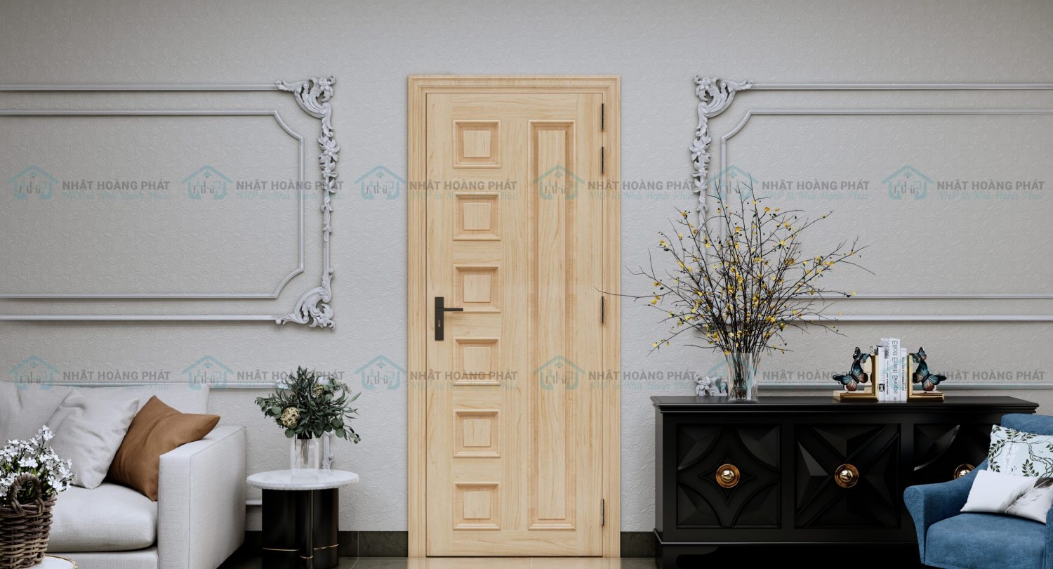 cửa gỗ Beech tự nhiên