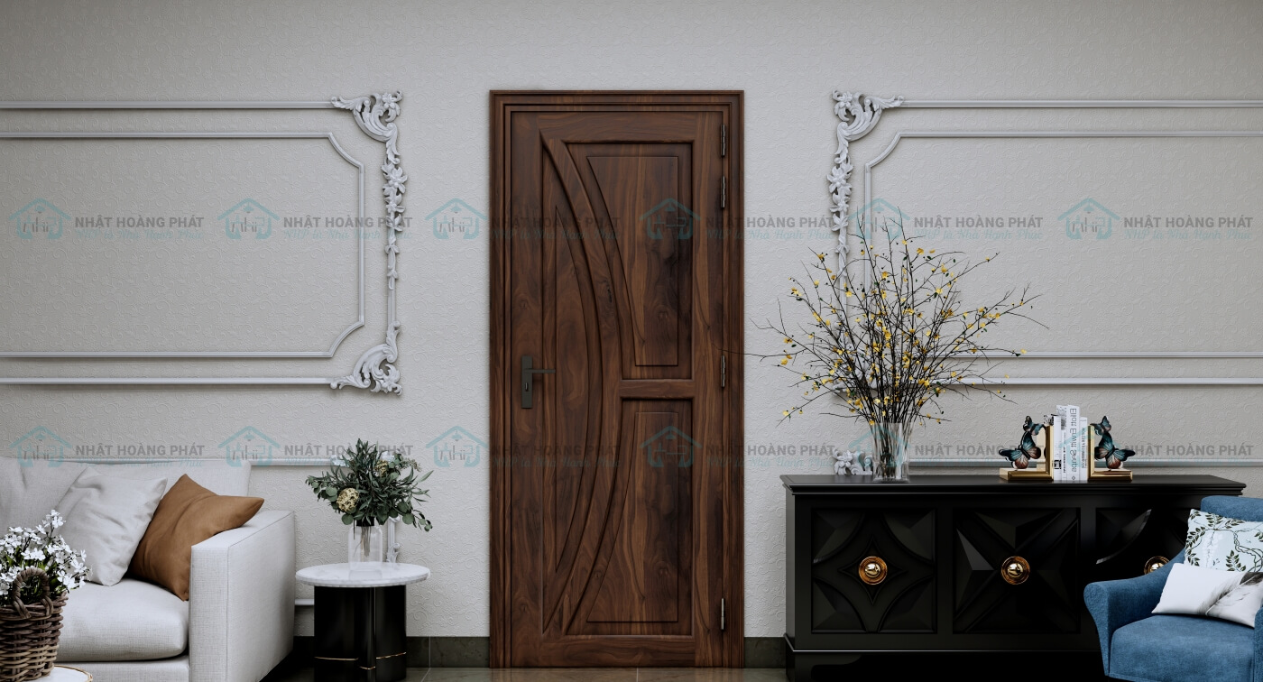 cửa gỗ Walnut bền đẹp