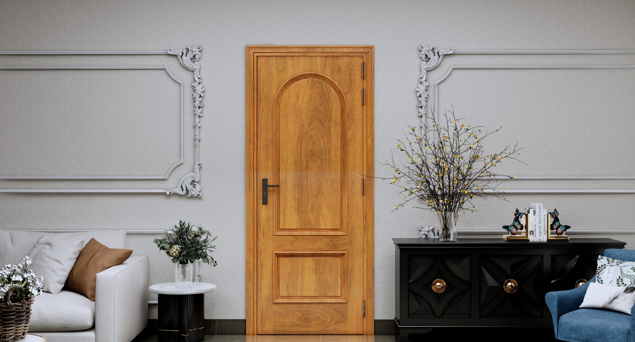 cửa gỗ tự nhiên