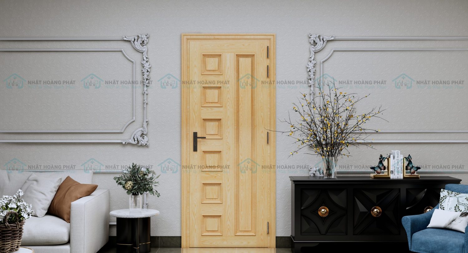 cửa gỗ sồi tự nhiên