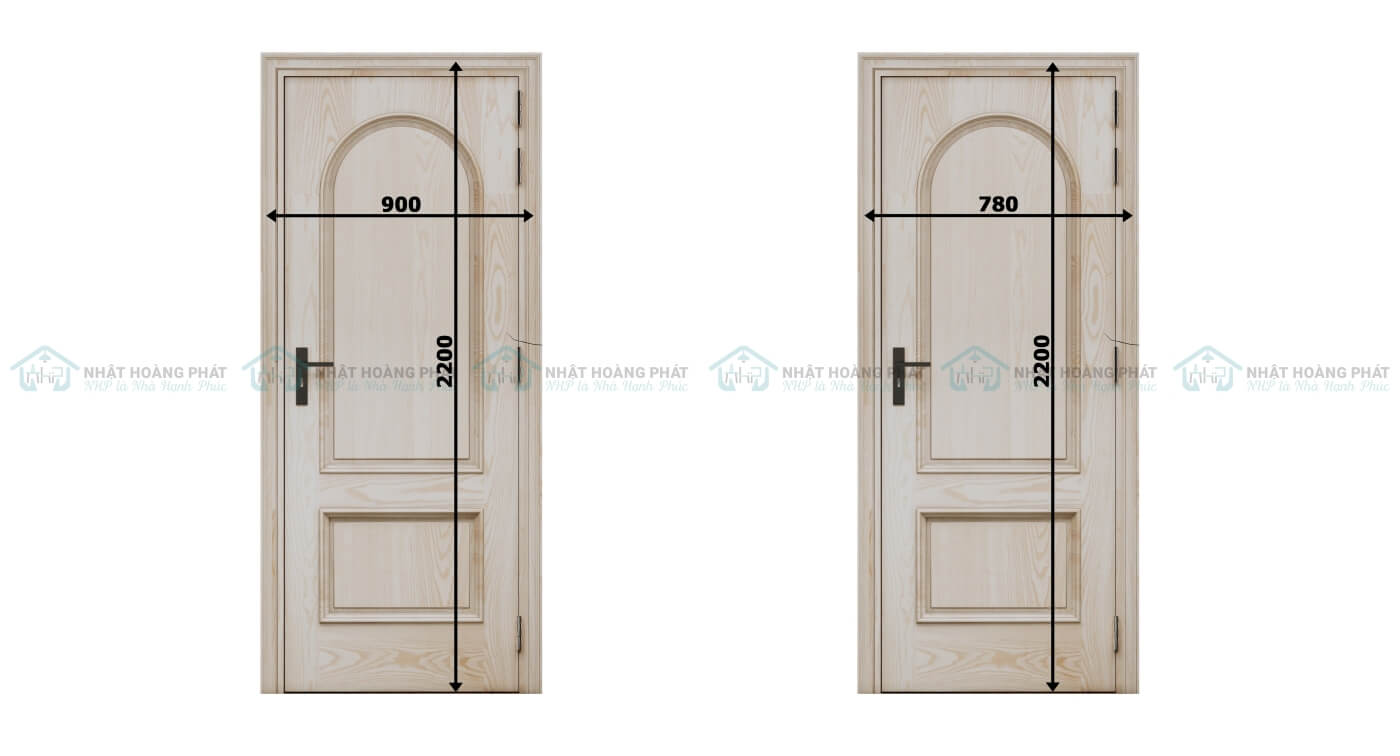 cửa gỗ tự nhiên ash
