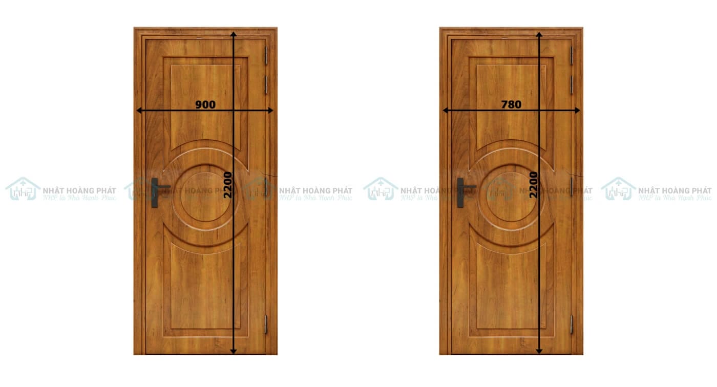 cửa gỗ gõ đỏ mkb