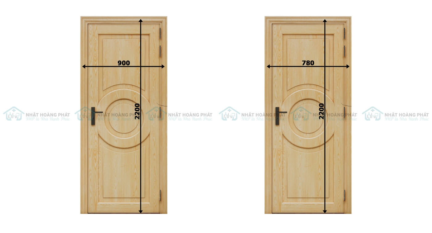cửa gỗ sồi tự nhiên