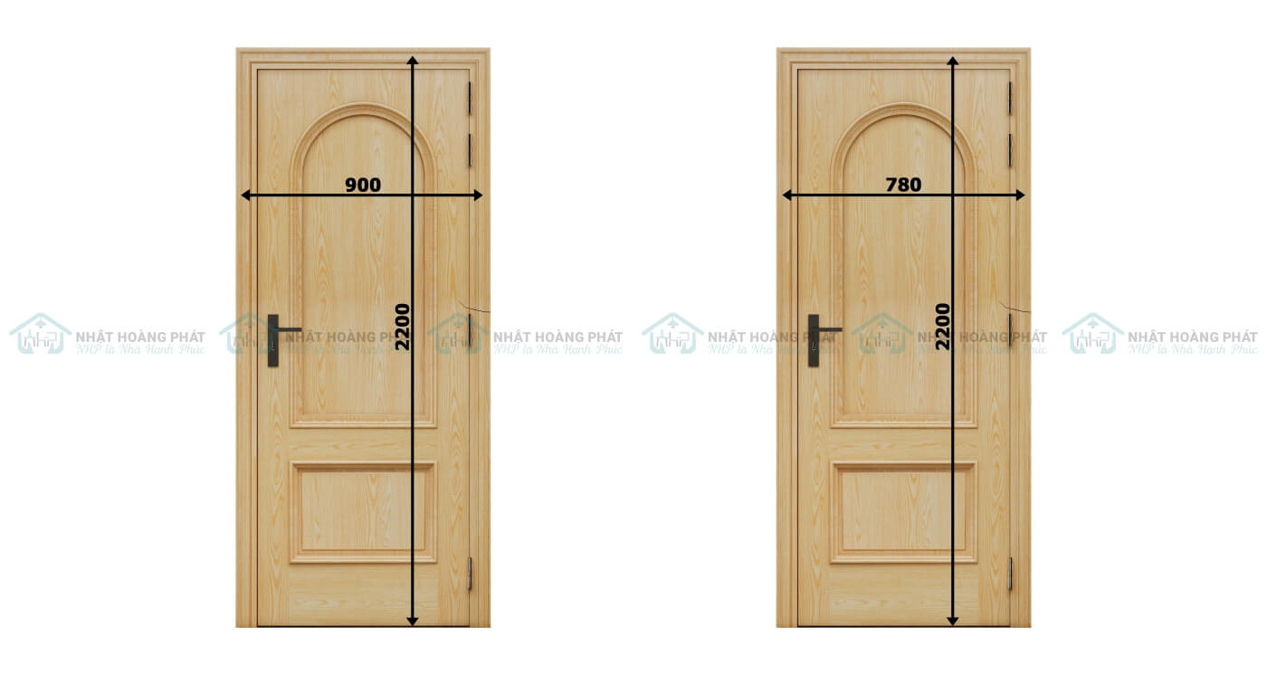 cửa gỗ sồi đẹp