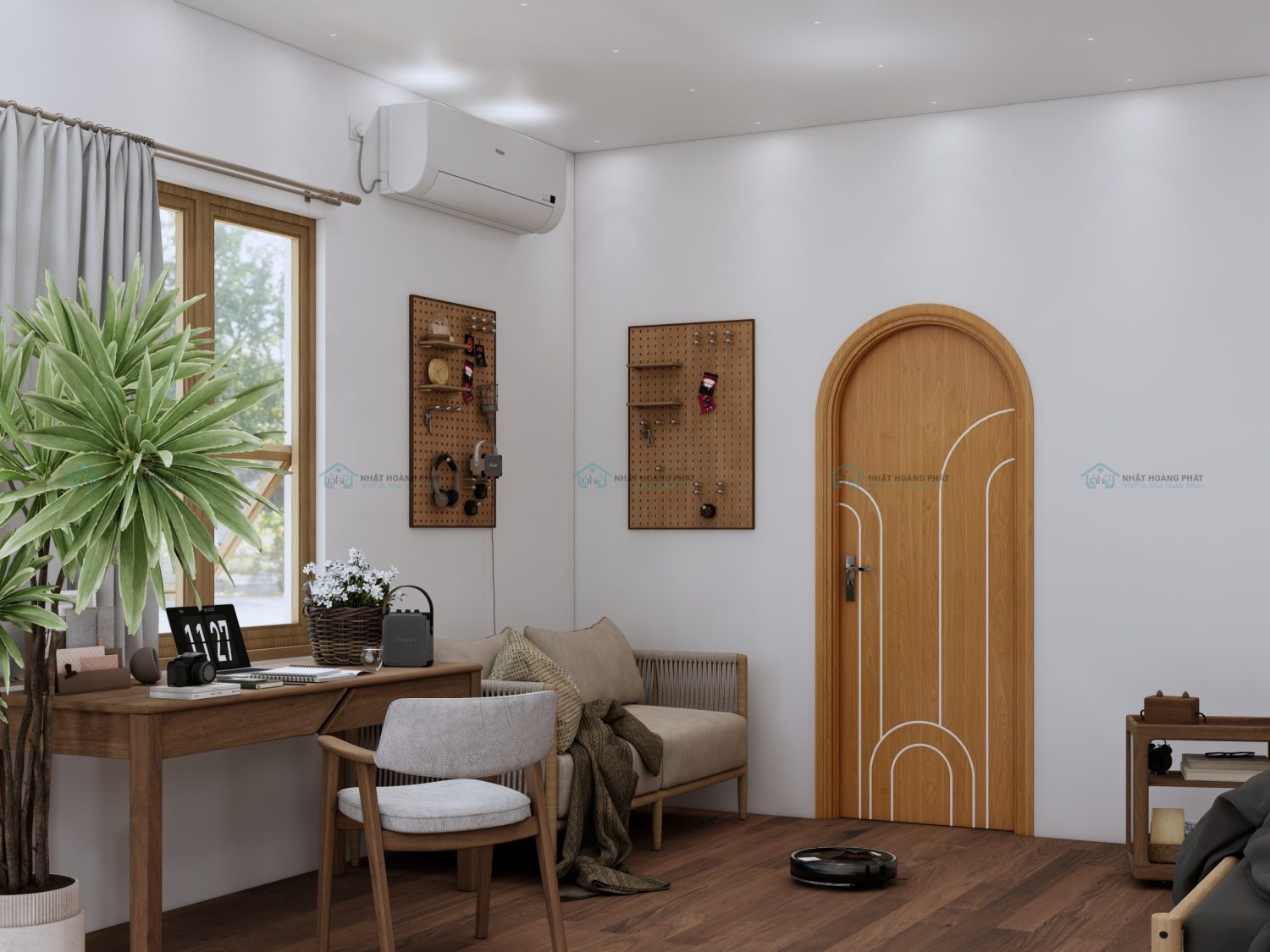 Cửa vòm Melamine