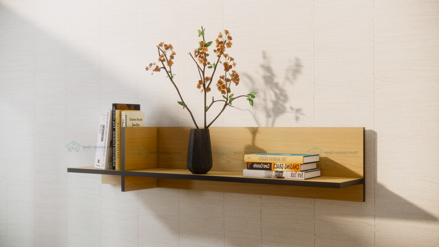 kệ treo tường melamine