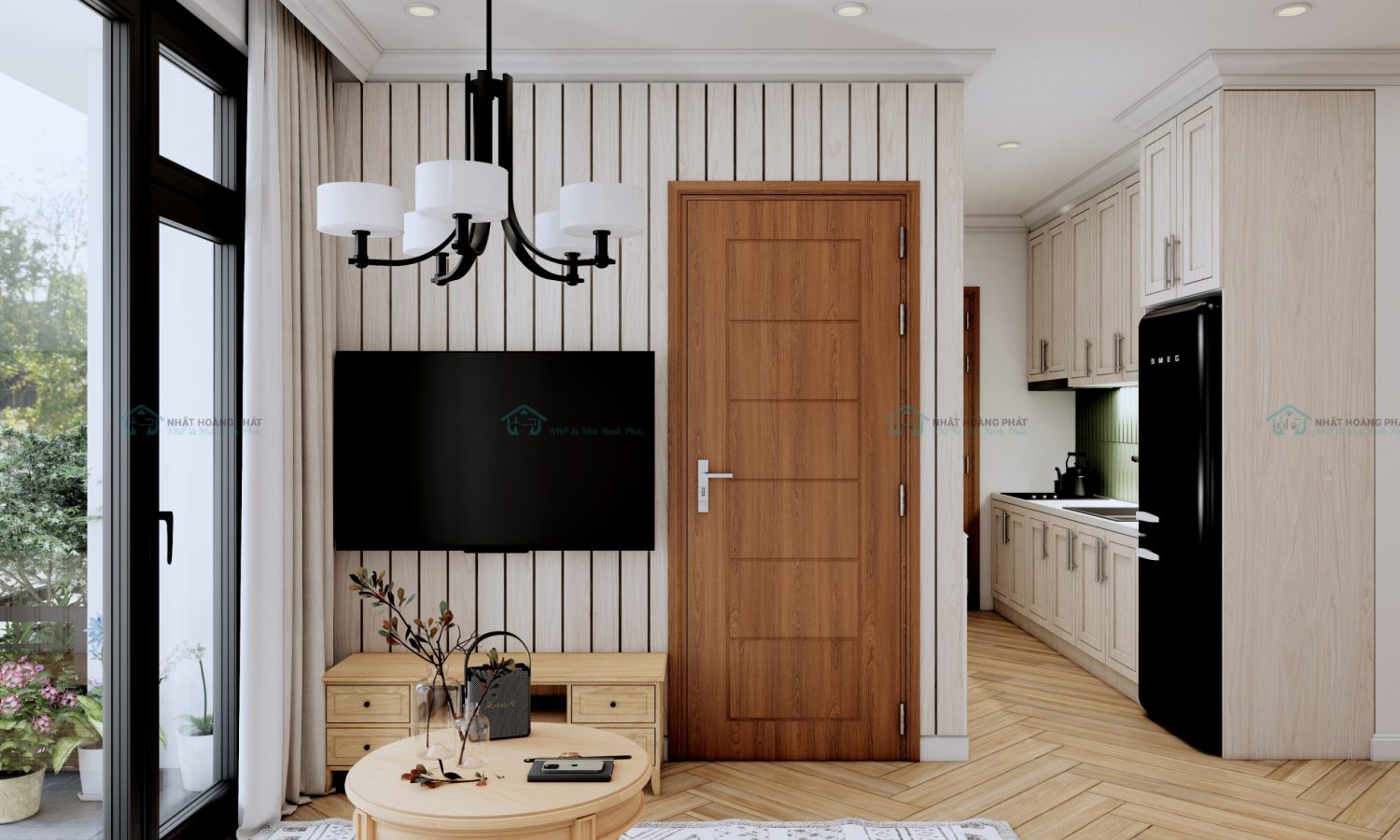 Cửa Composite phòng ngủ