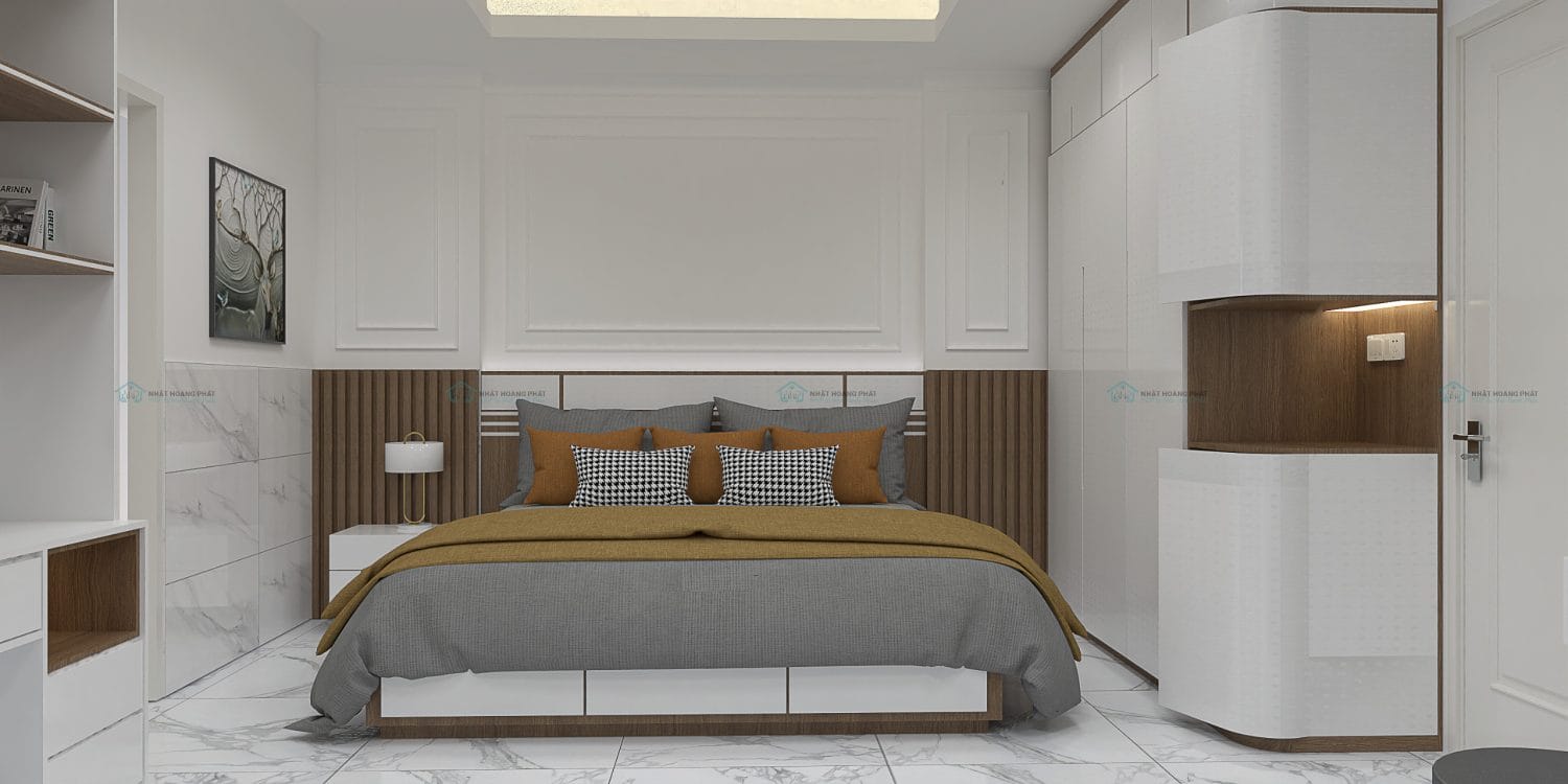 giường ngủ mdf melamine