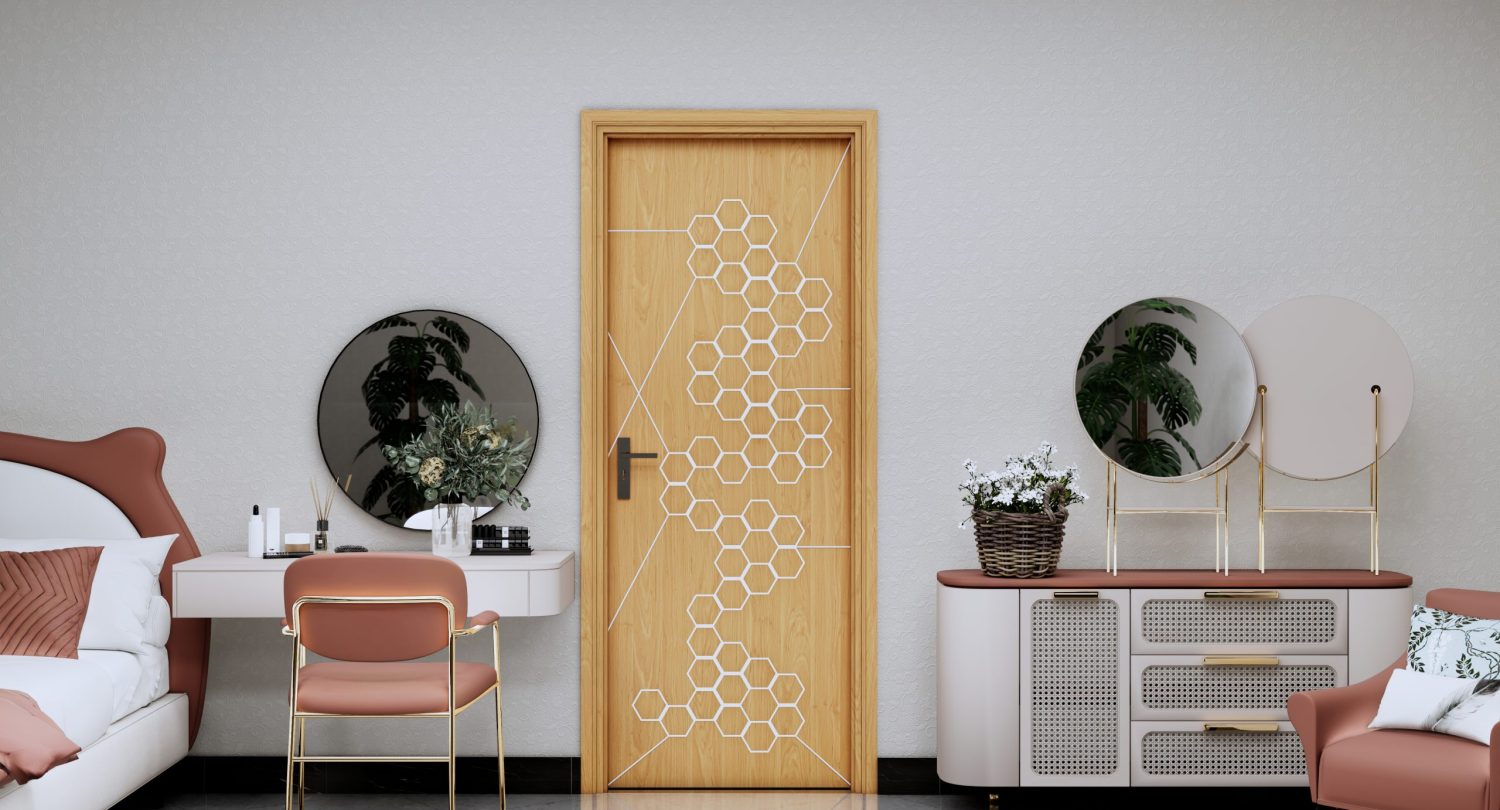 Cửa gỗ Melamine chống ẩm