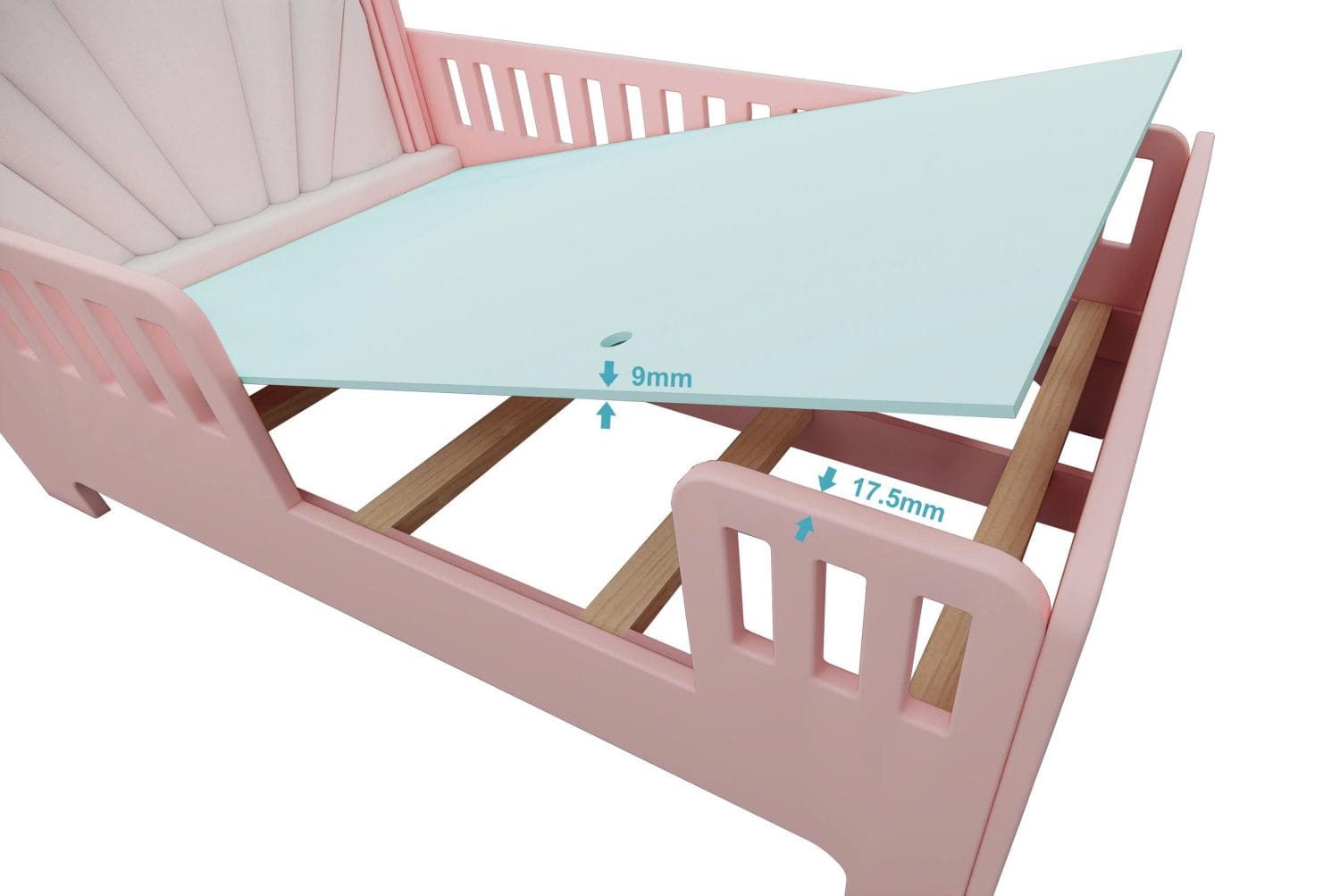 giường cũi MDF phủ melamine