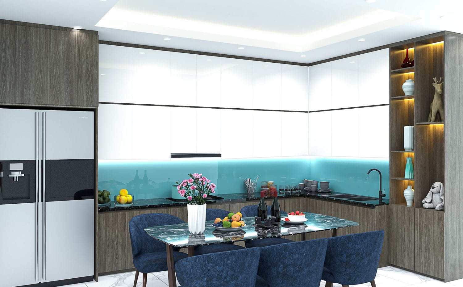 thiết kế nội thất căn hộ nhỏ