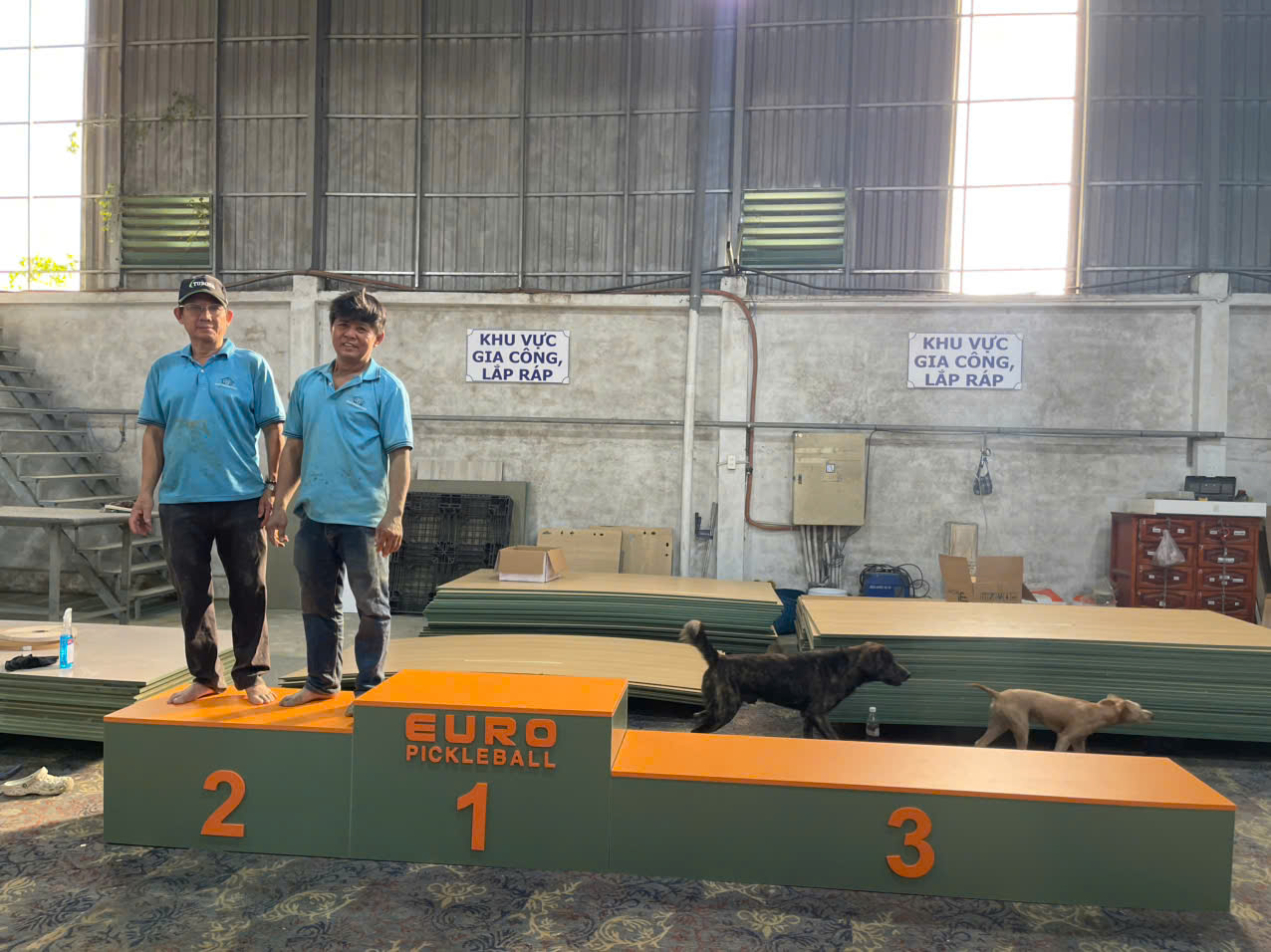 bục trao giải thưởng