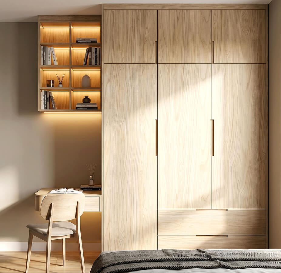 tủ quần áo MDF