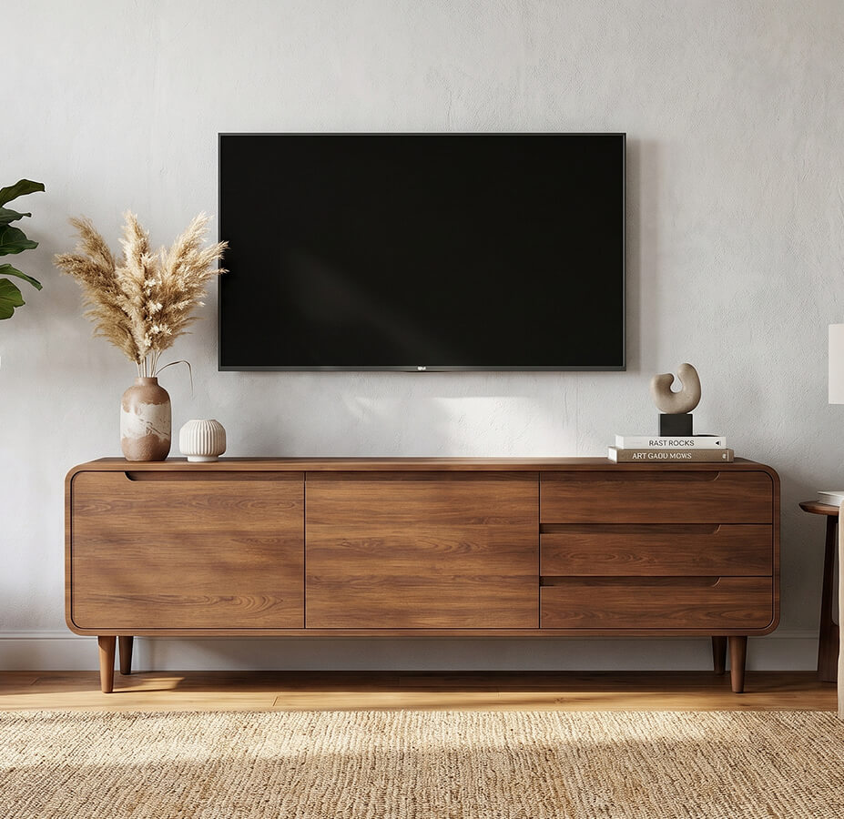 kệ tivi mdf kháng ẩm