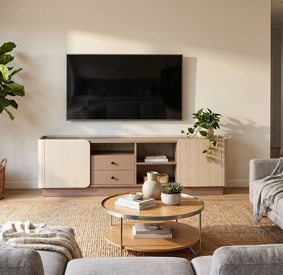 kệ tivi mdf chống ẩm