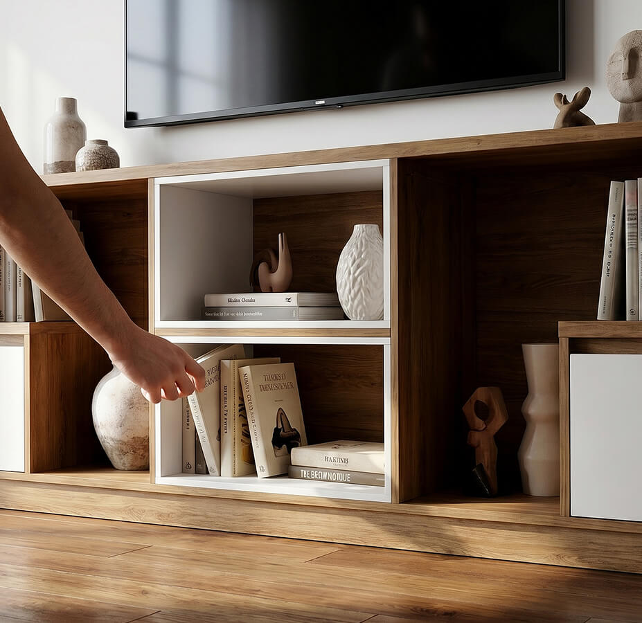 kệ tivi Mdf phủ melamine