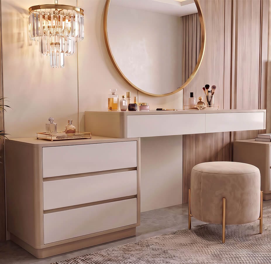 bàn trang điểm mdf