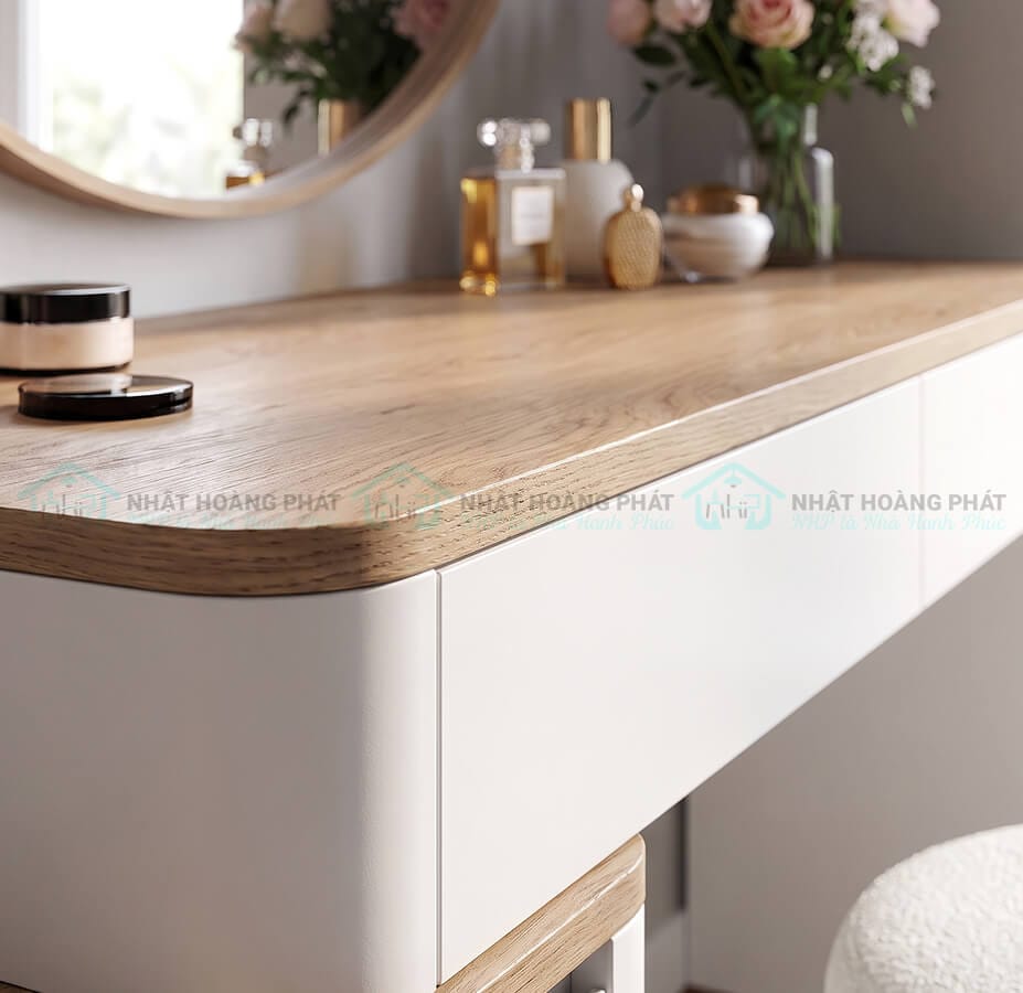bàn trang điểm mdf melamine
